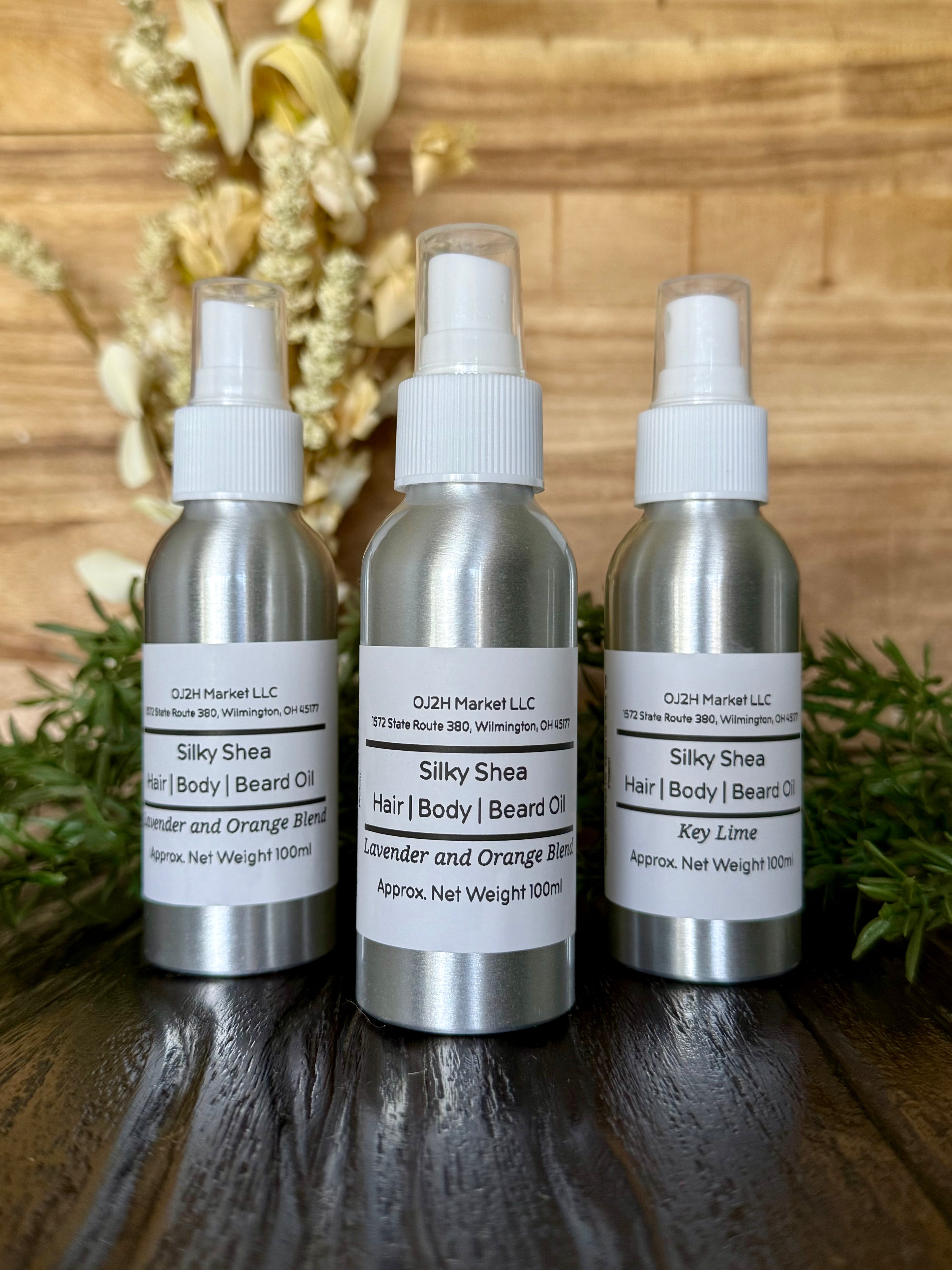 Silky Shea Body Oil Spray