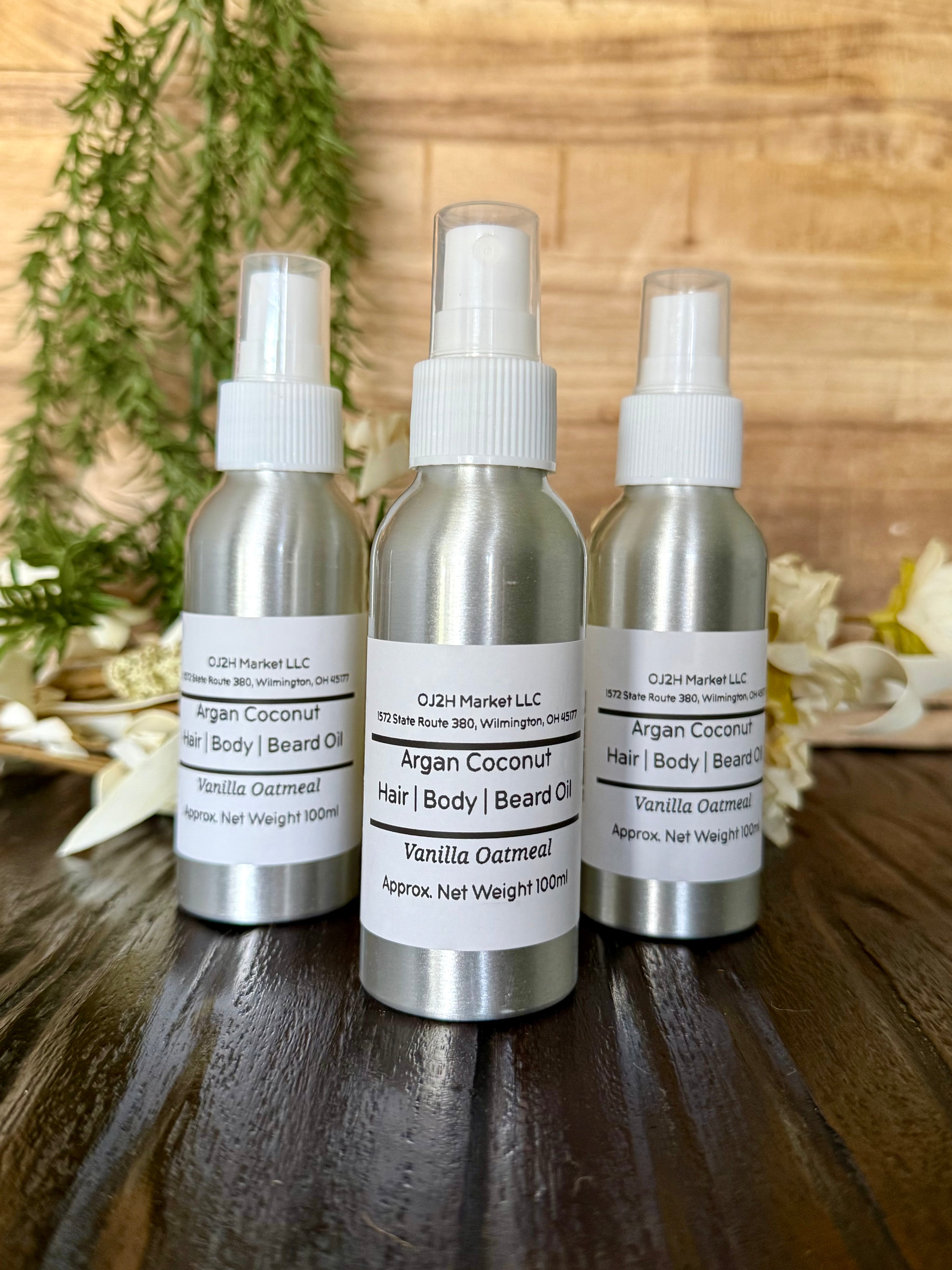 Argan Coconut Body Oil Spray