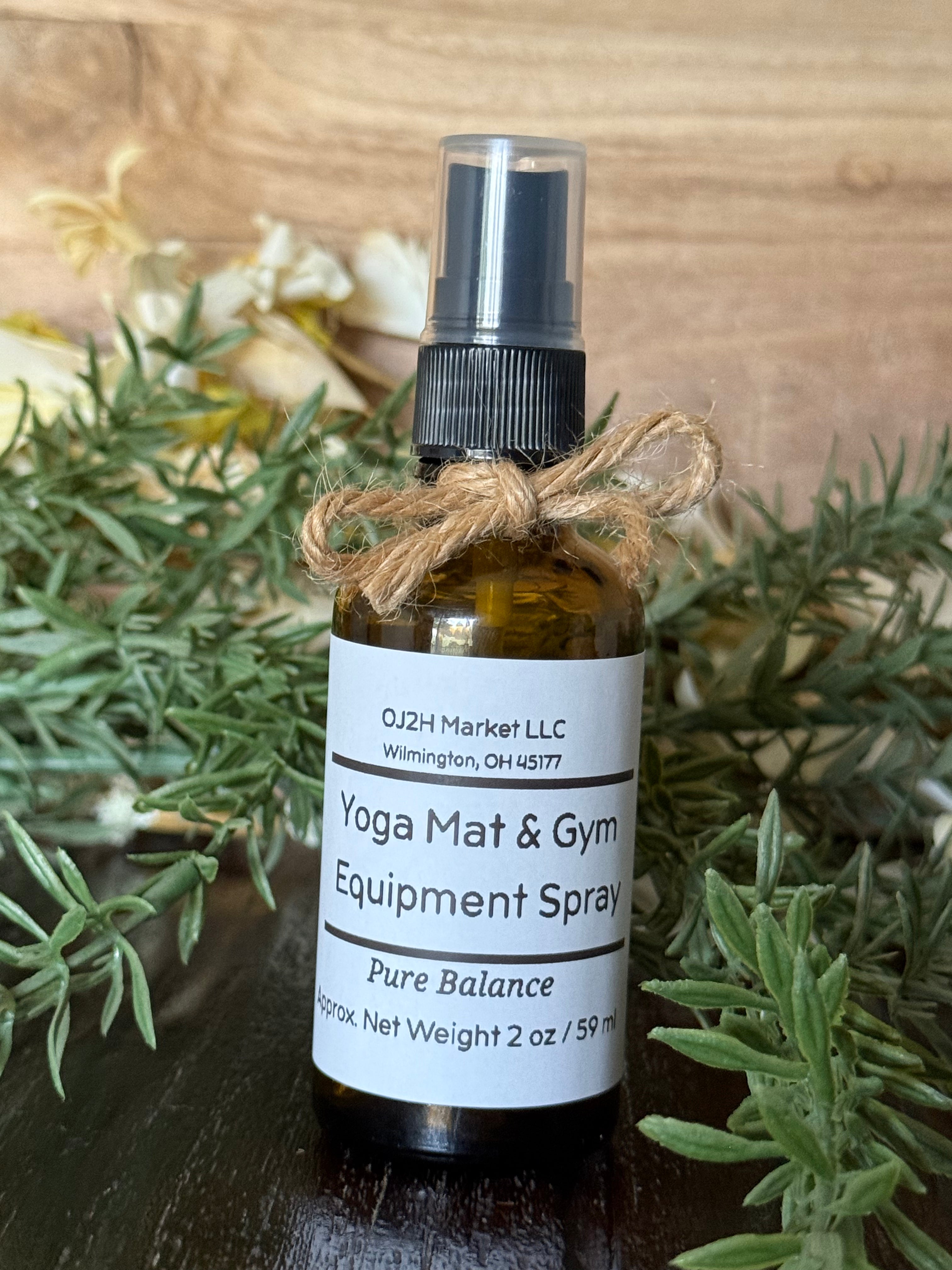 Yoga Mat & Gym Equipment Spray